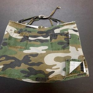 Tag Rag Skort/Skirt Camouflage Sz 5